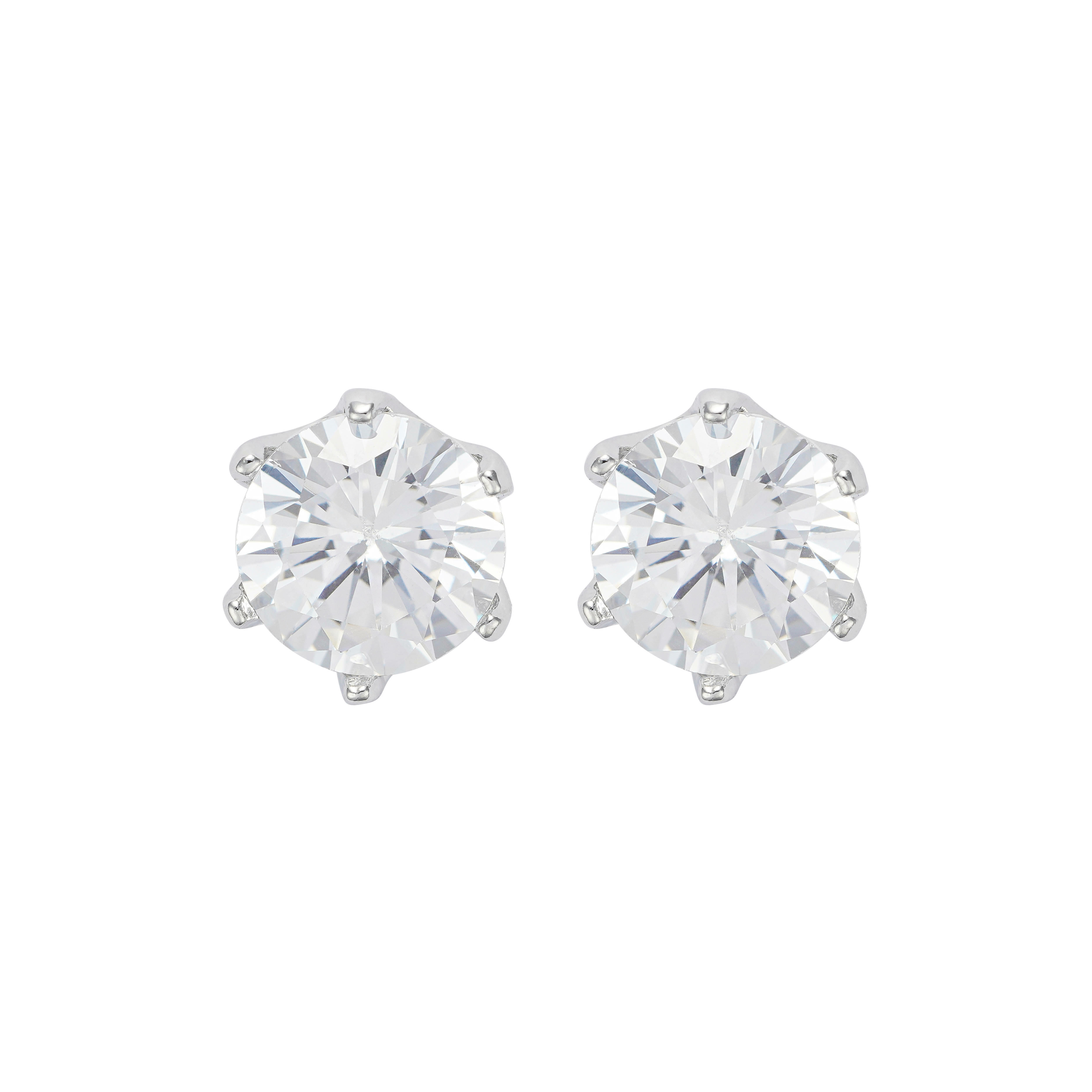 Silver Toned Sunrise Earrings  image 0