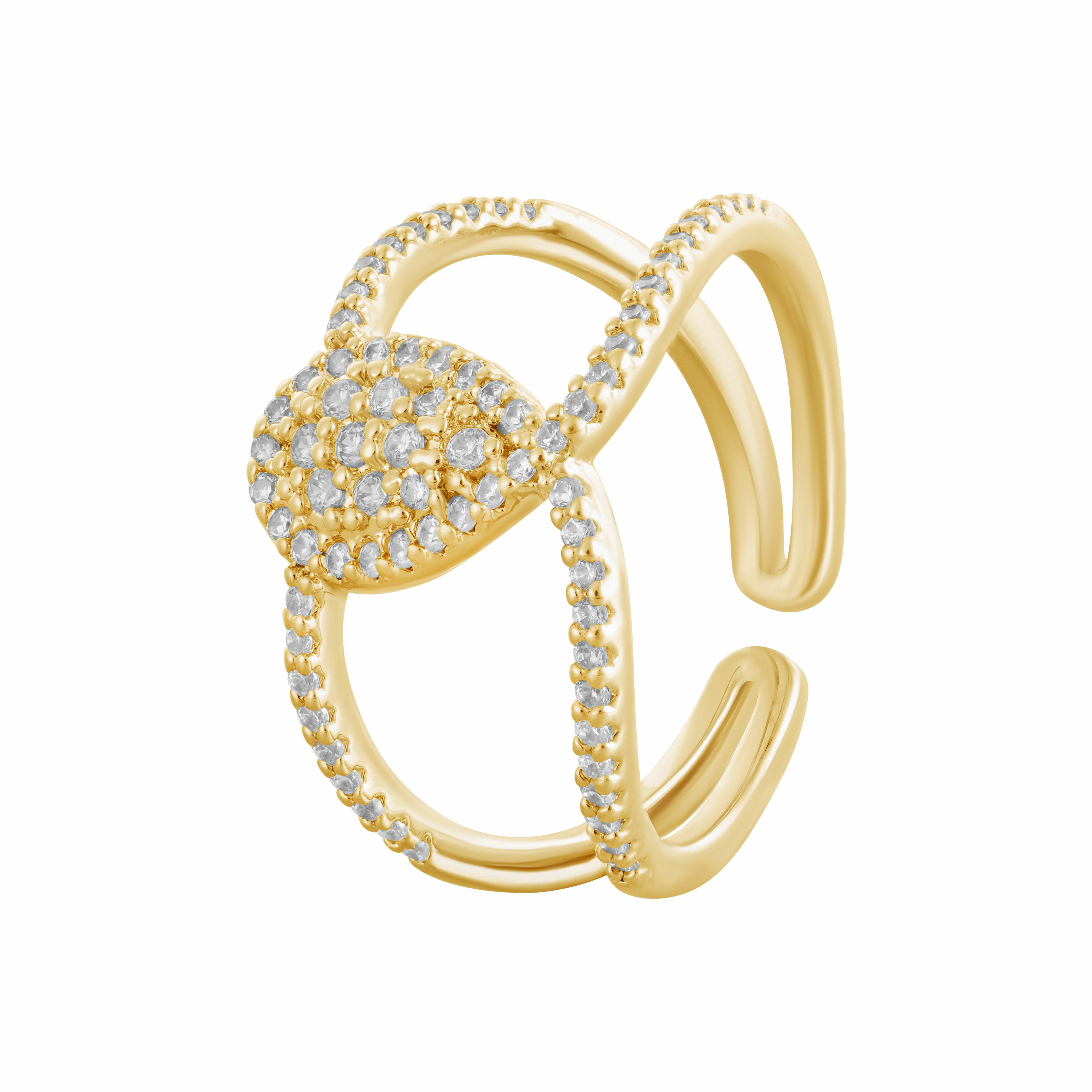 Heart Zircon Ring image 0