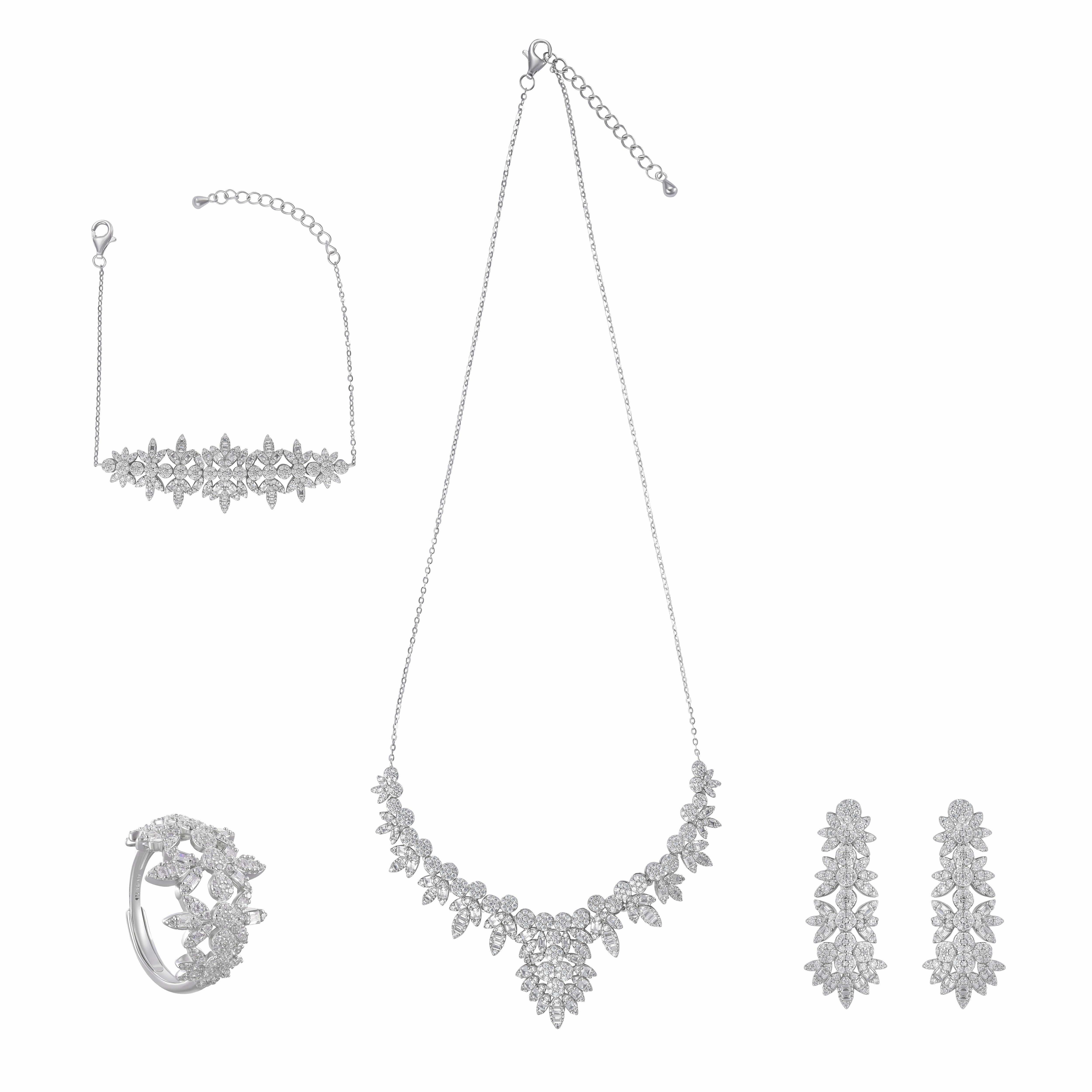 Cluster  925K Silver A Set image 0