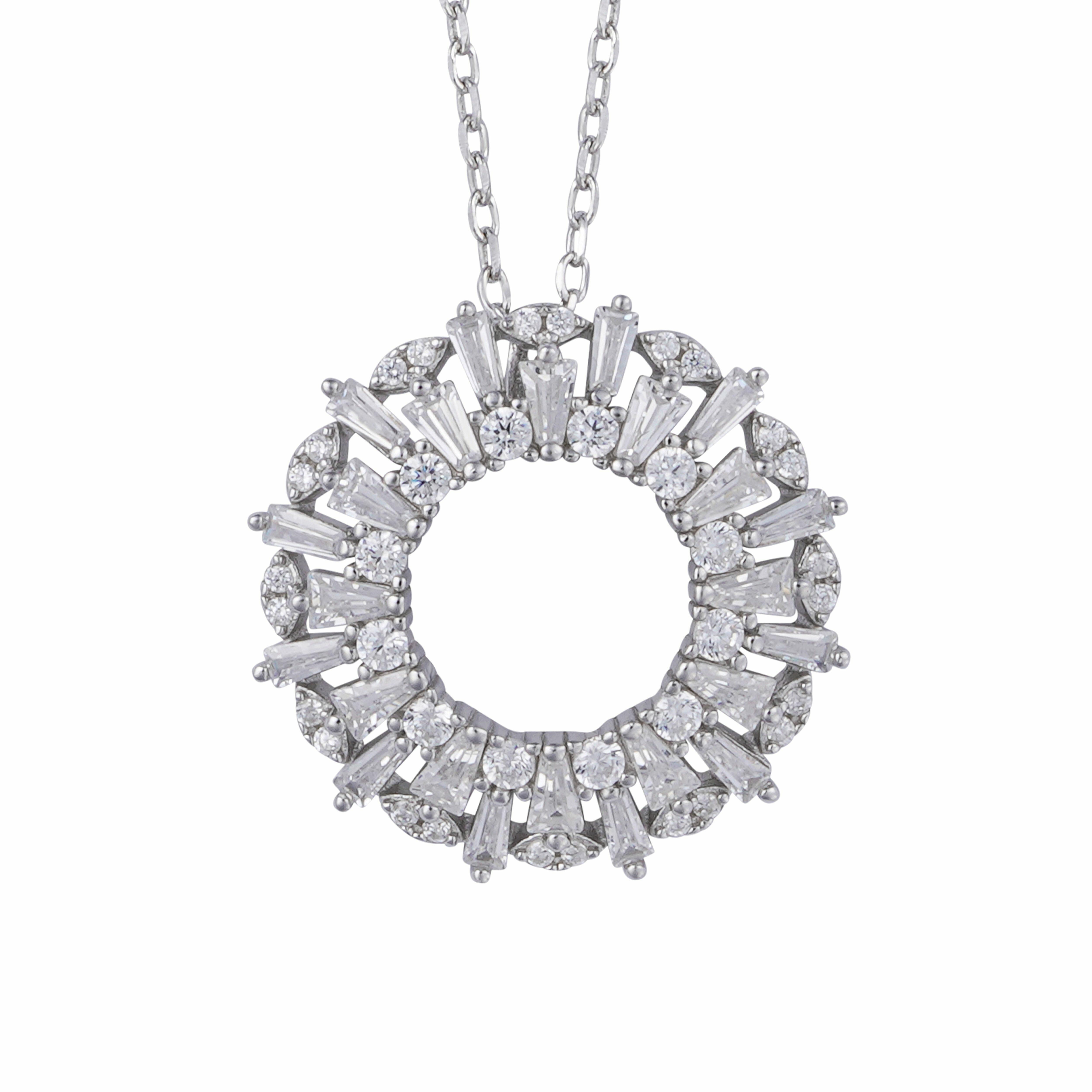 Sunrise 925K Silver Necklace image 1