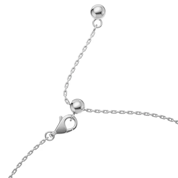 سوار سحب زركون مربع (فضة 925) image 4