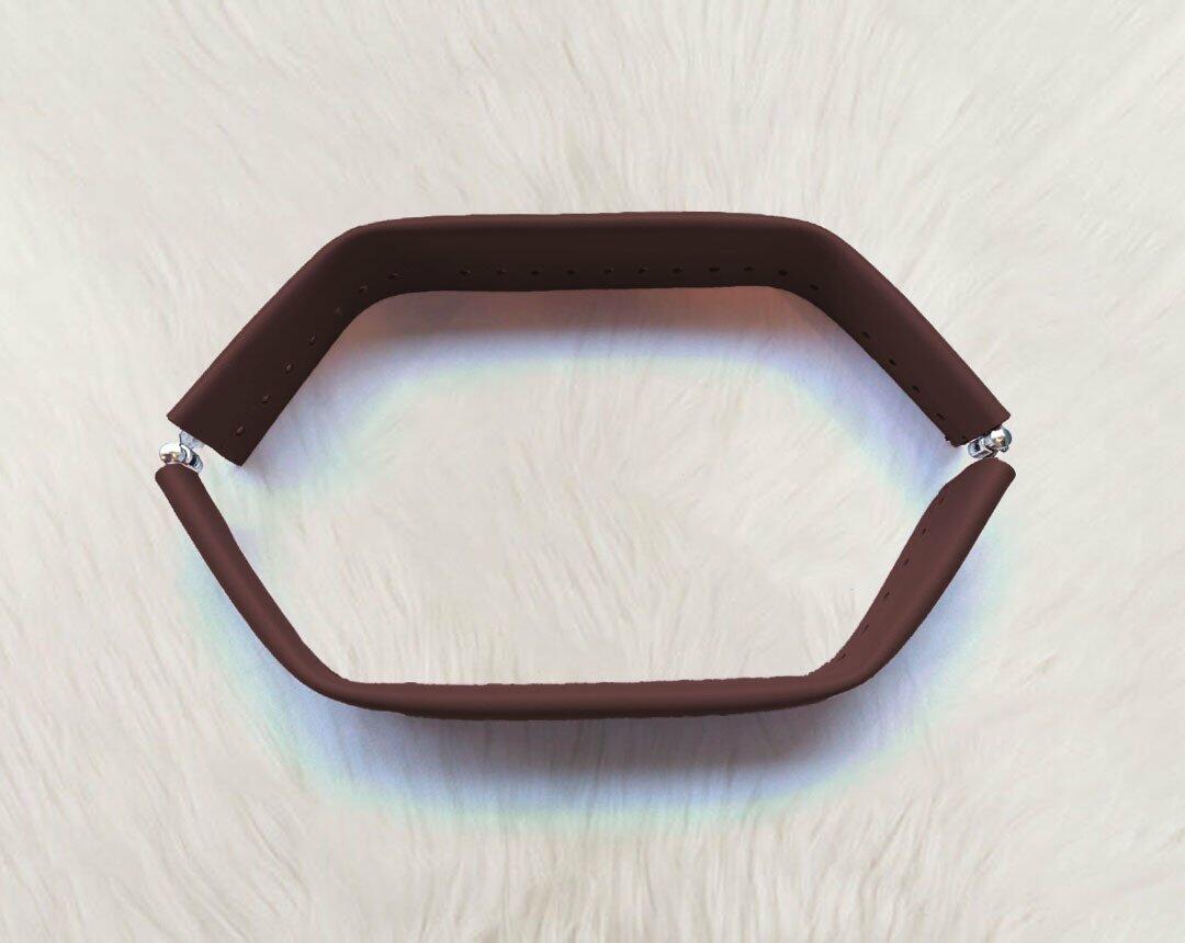 Octa Leather Bag Handle image 3