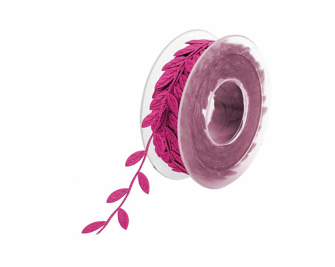 (D-Pink)Leaf Ribbon image 0