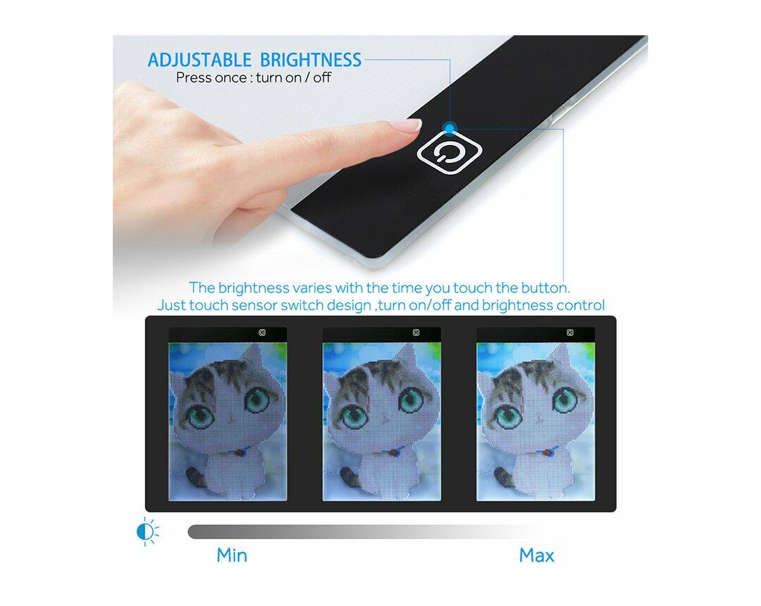 Led light drawing and tracing tablet image 5