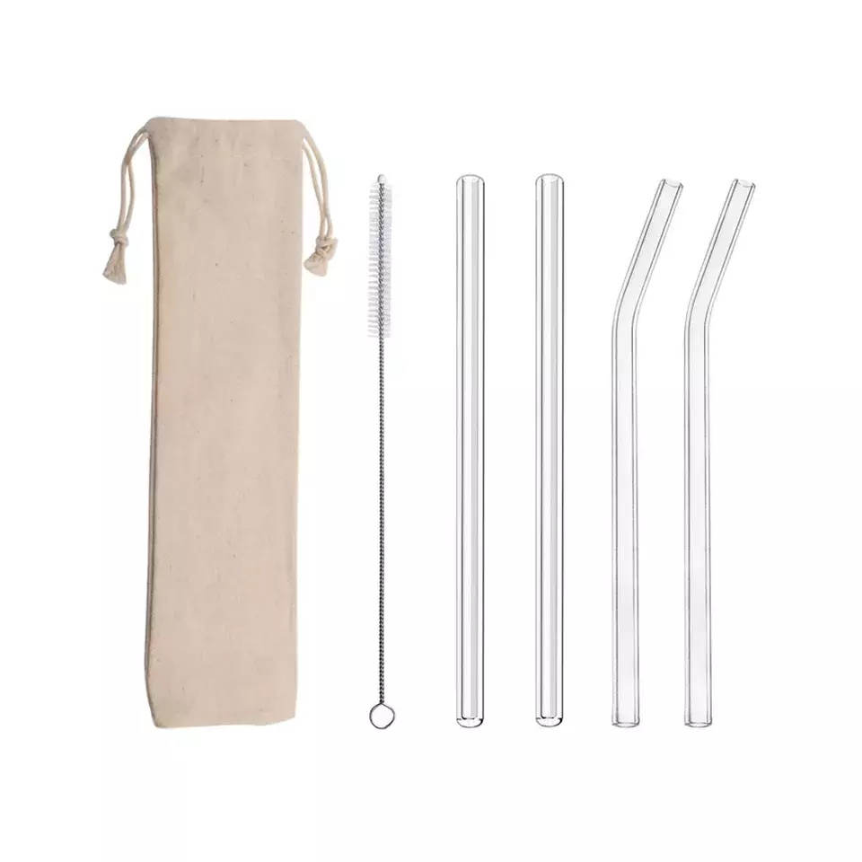 Glass Straw + Brush image 2