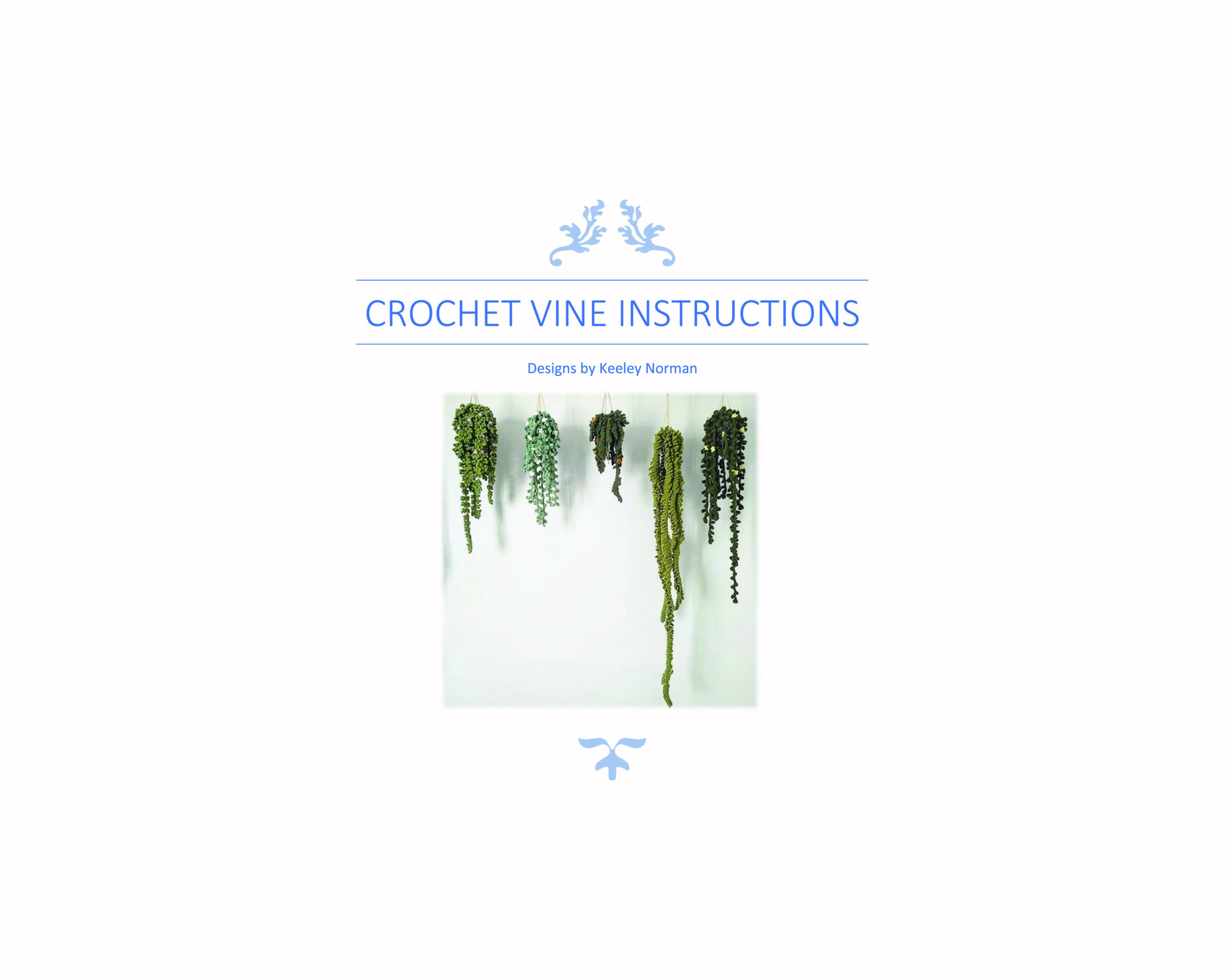 Crochet Vine Instructions  image 0