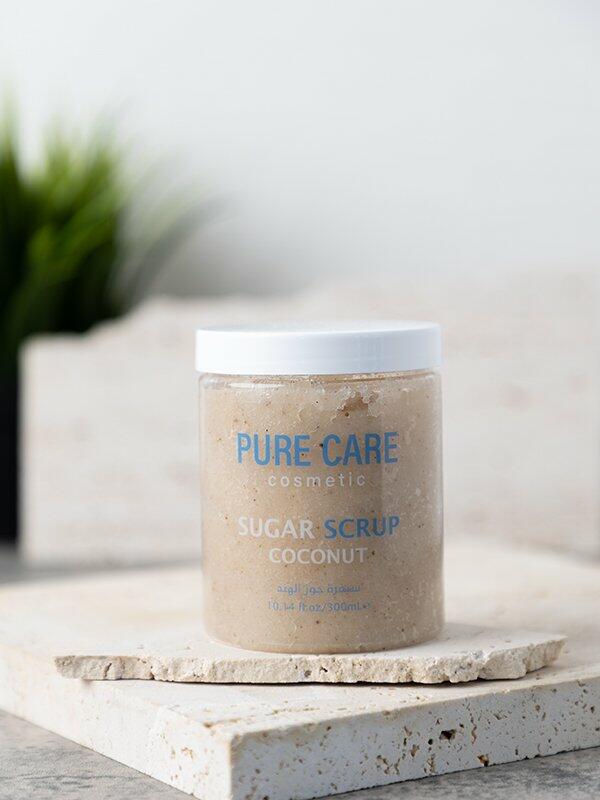 sugar scrup - coconut image 1