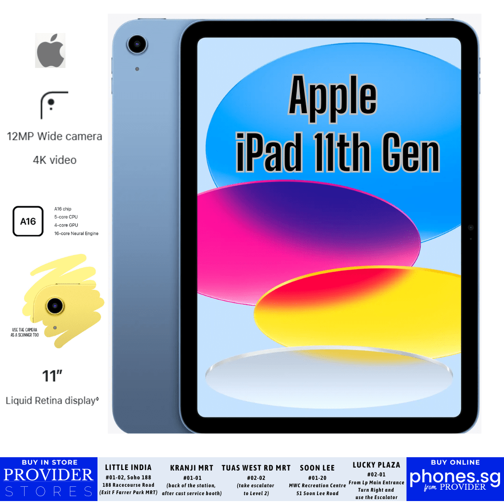 iPad 11 (2025) 128GB Blue image 2
