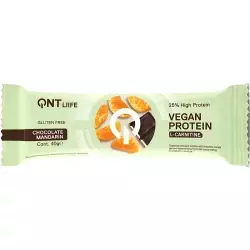 QNT Vegan 25% Protein Bar L-Carnitine-Chocolate Mandarin image 0