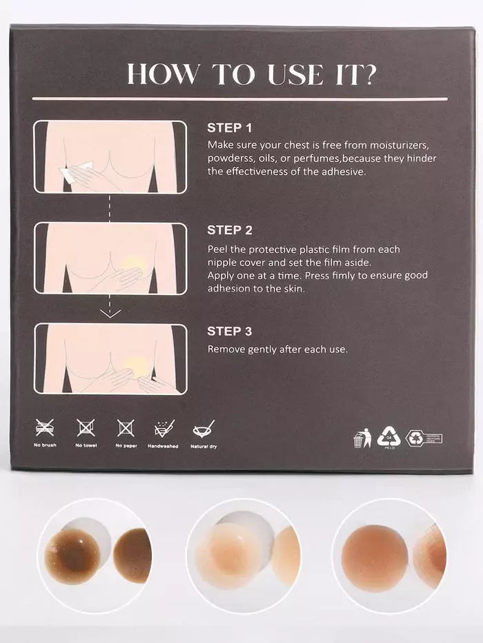 SHAPE ME Silicone Nipple Cover 240165 image 2
