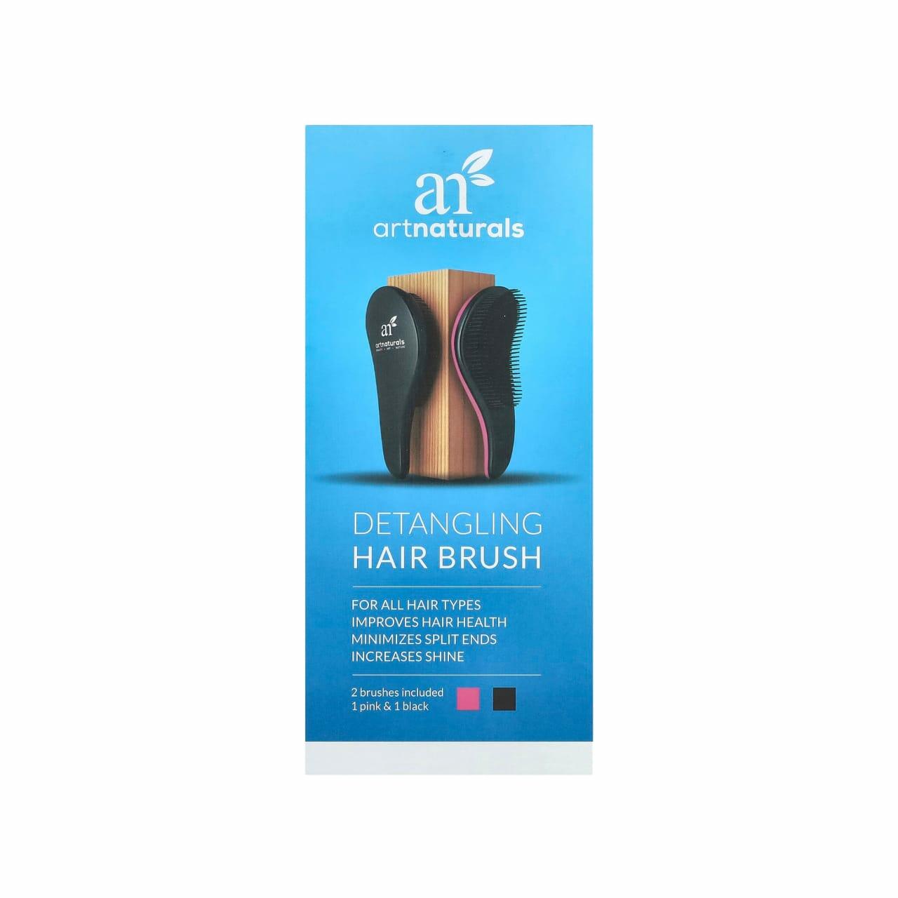Art Naturals Detangling Hair Brush, 2-Piece Set image 3