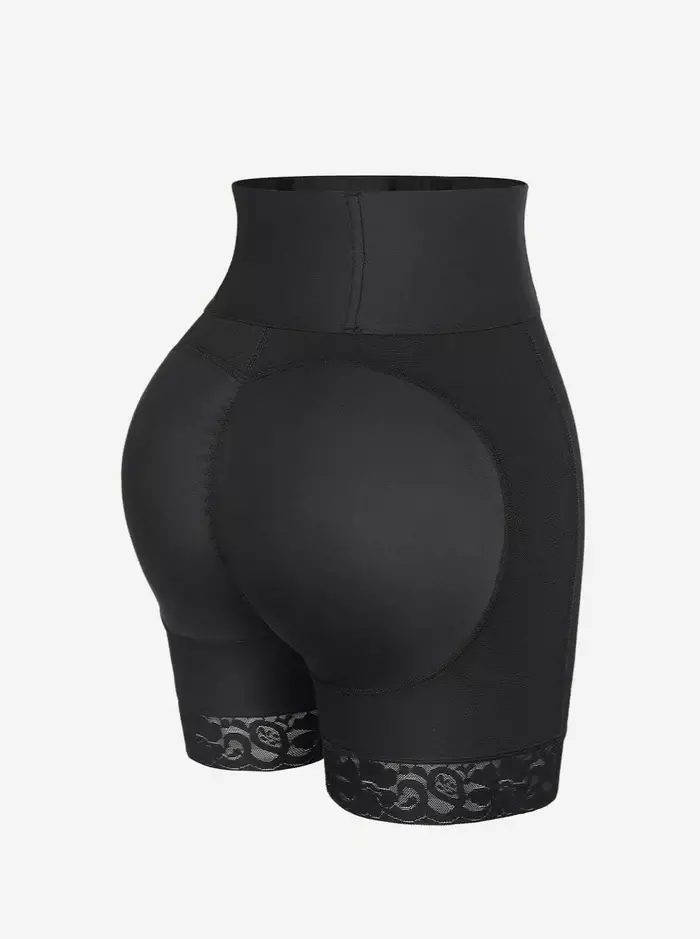 SHAPE ME MT 220147 شورت اخفاء الكرش وابراز المؤخرة-Black-L image 8