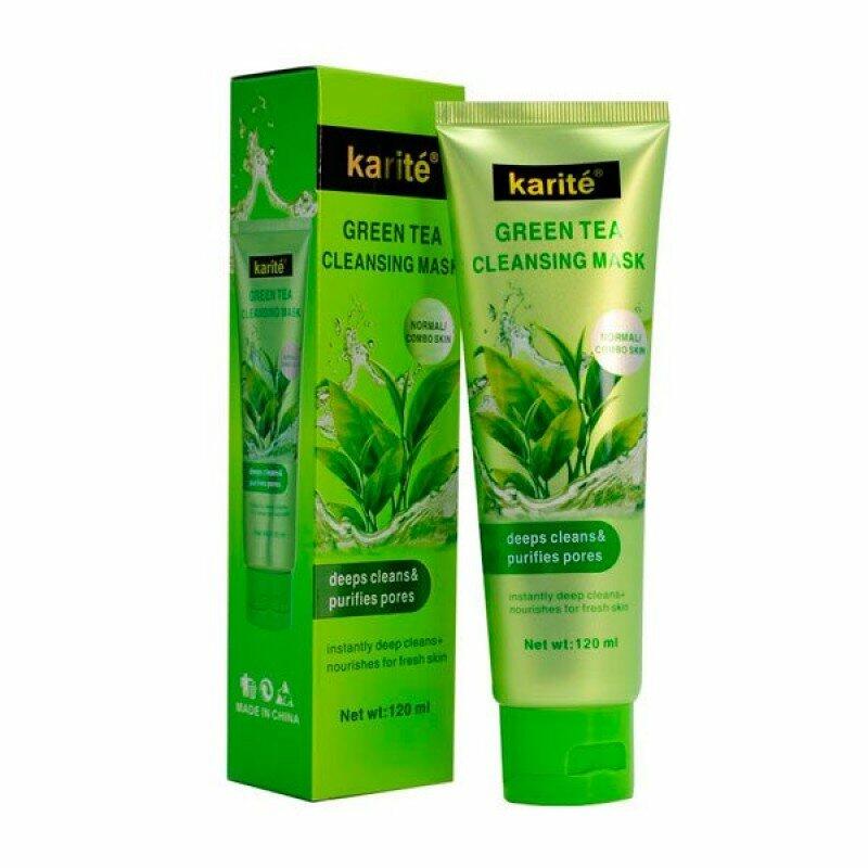KARITE Green Tea Cleanser Mask - 120 ml. image 0