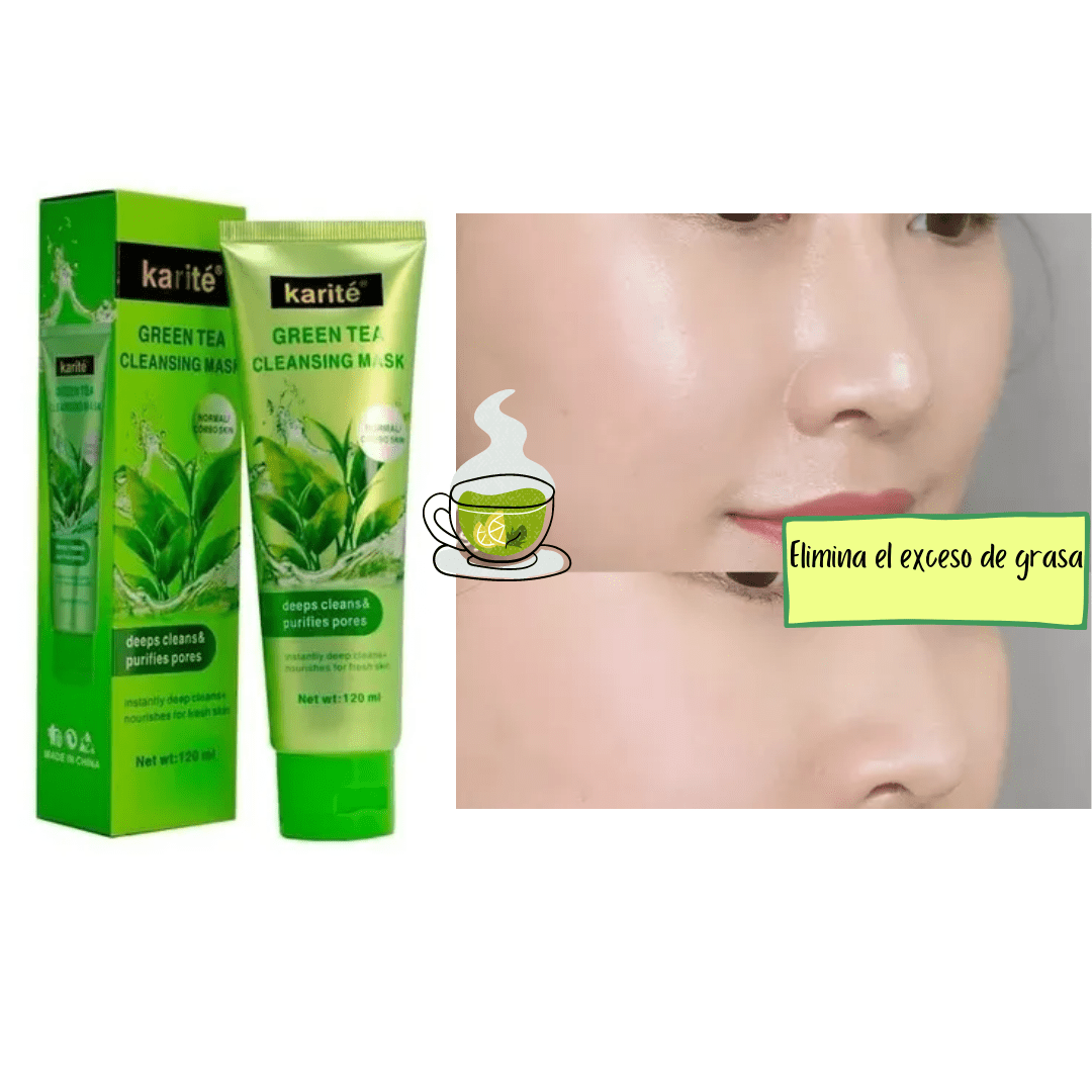 KARITE Green Tea Cleanser Mask - 120 ml. image 5