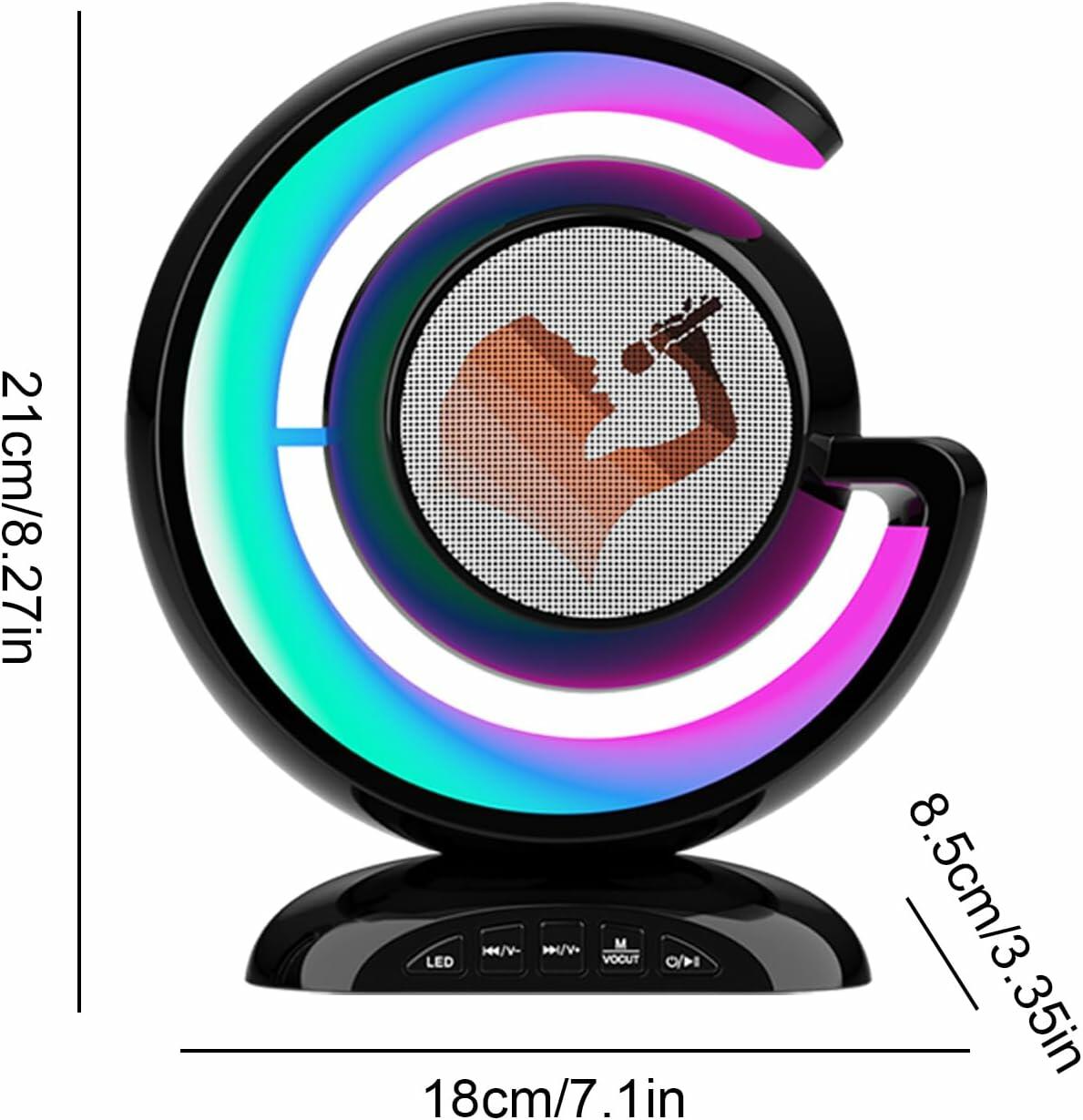 Light Show Karaoke Portable Wireless Speaker YS-110 image 3
