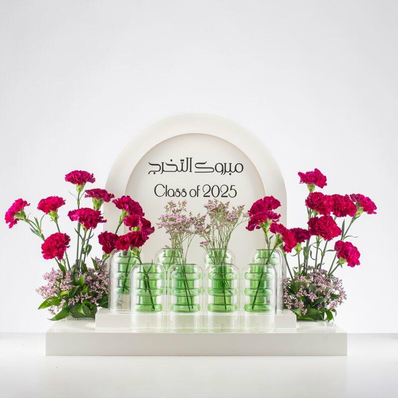 FLOWER STAND - VASE B-شفاف image 3