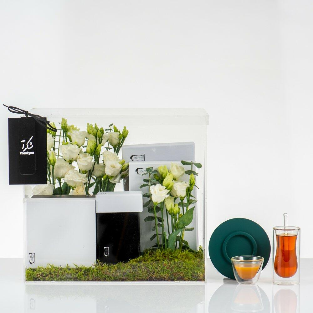 FLOWER BOX - PLAIN SET (GREEN SET) image 0