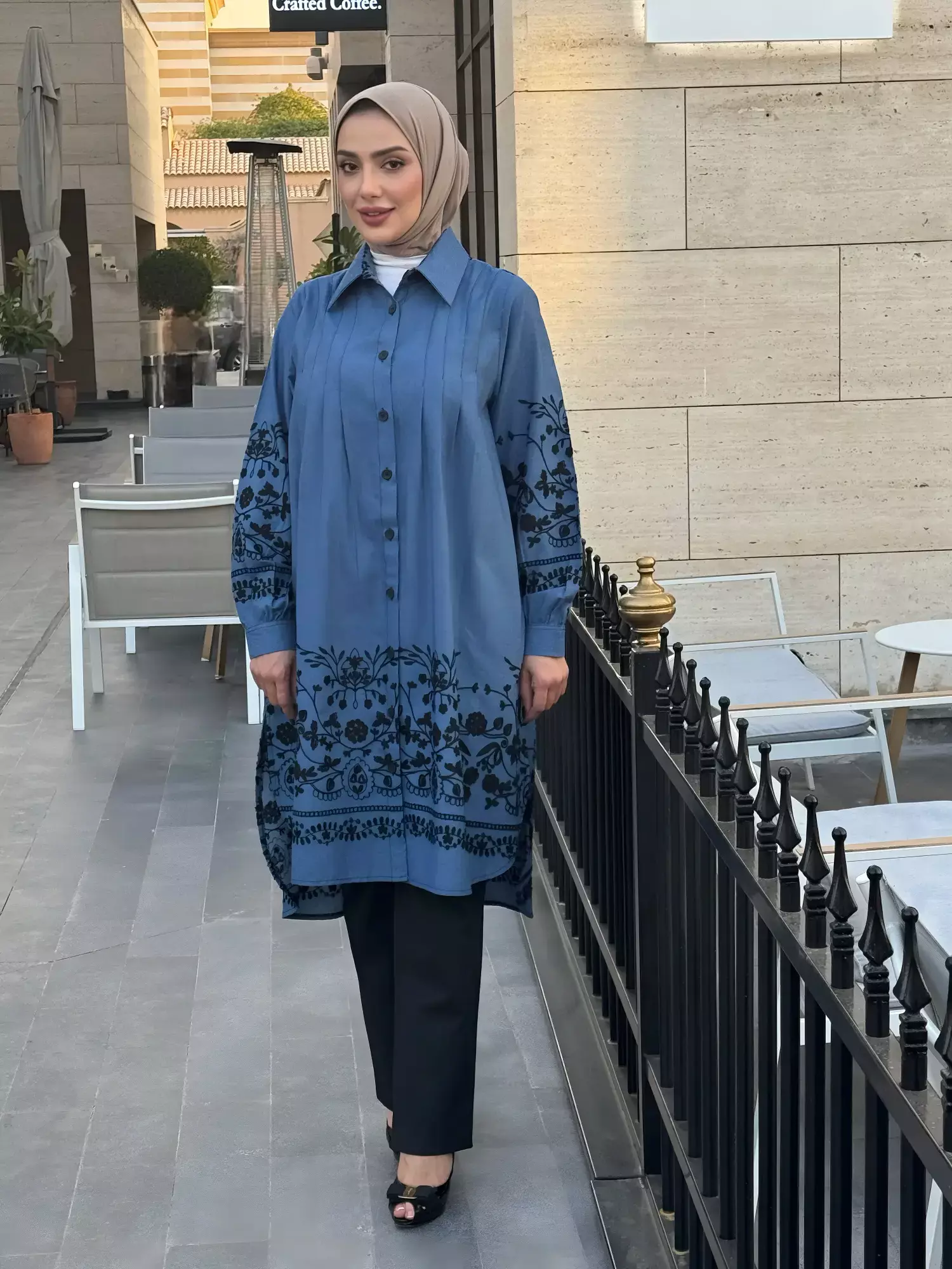 Short Denim Dress image 1