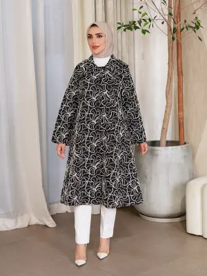 جاكيت طويل من البوبلين image 4