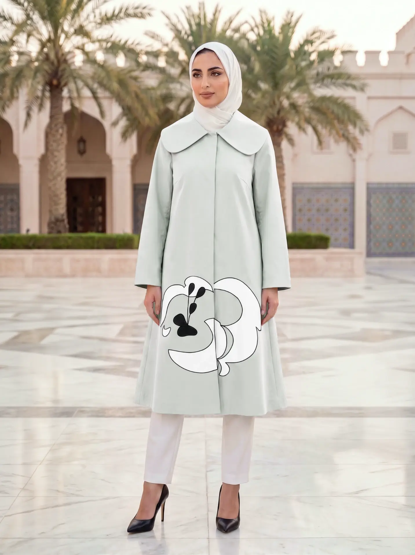 جاكيت طويل صيفي