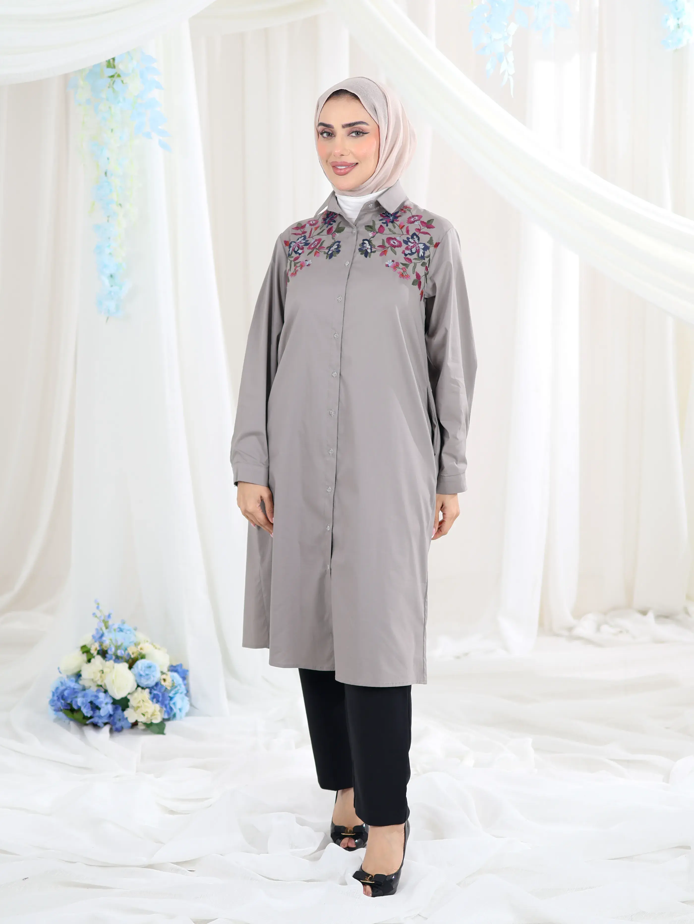 قميص نسائي مطرز