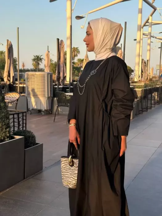 فستان طويل قطني للمحجبات image 5