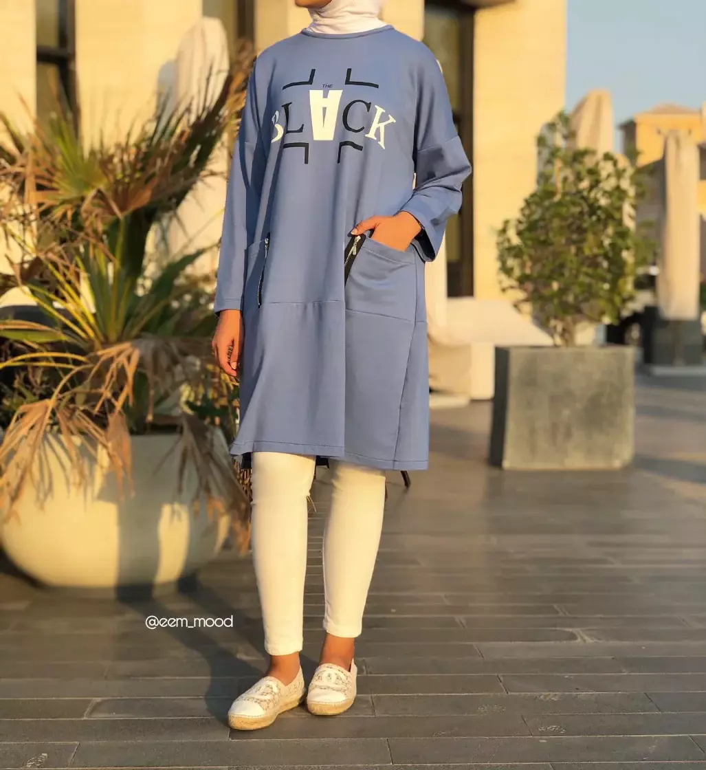 بلوزة من خام القطن - شويتي - FS image 3