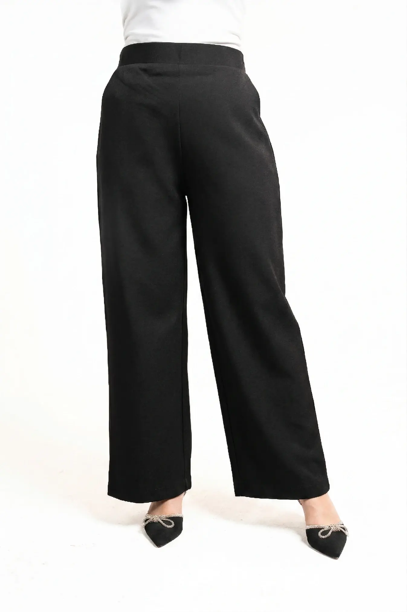 بنطلون وايد ليغ للمحجبات