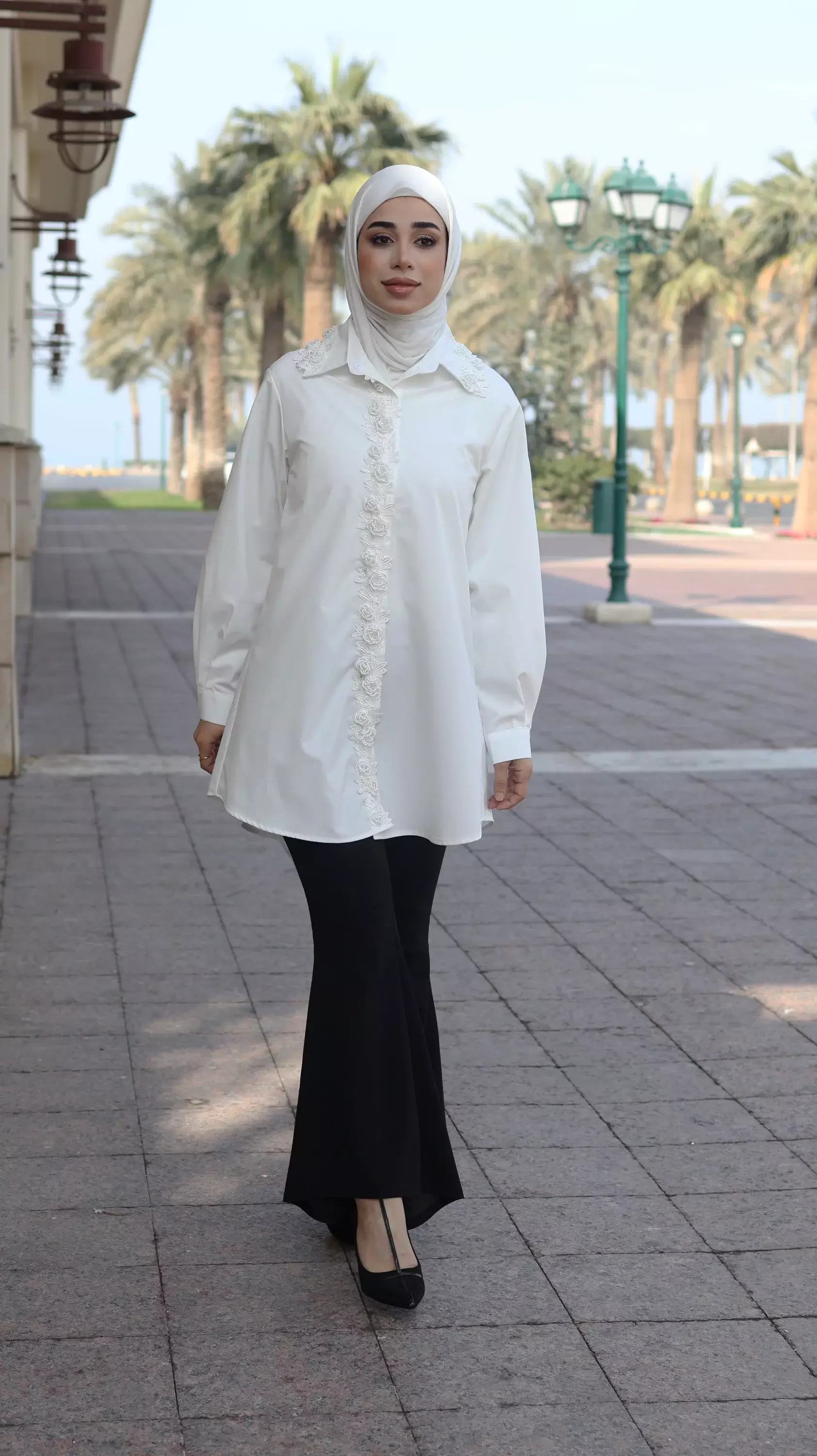 Lace Shirt - Sugar - 2 image 3