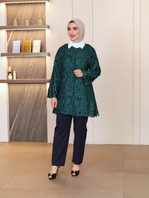 جاكيت نسائي من خام الجيبير للمحجبات image 0