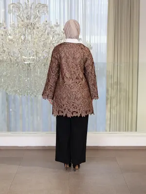 جاكيت من خام الجيبير-بني-1 image 2