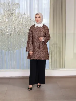 جاكيت من خام الجيبير-بني-1 image 0