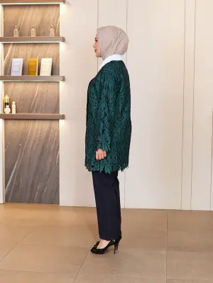 جاكيت نسائي من خام الجيبير للمحجبات image 1