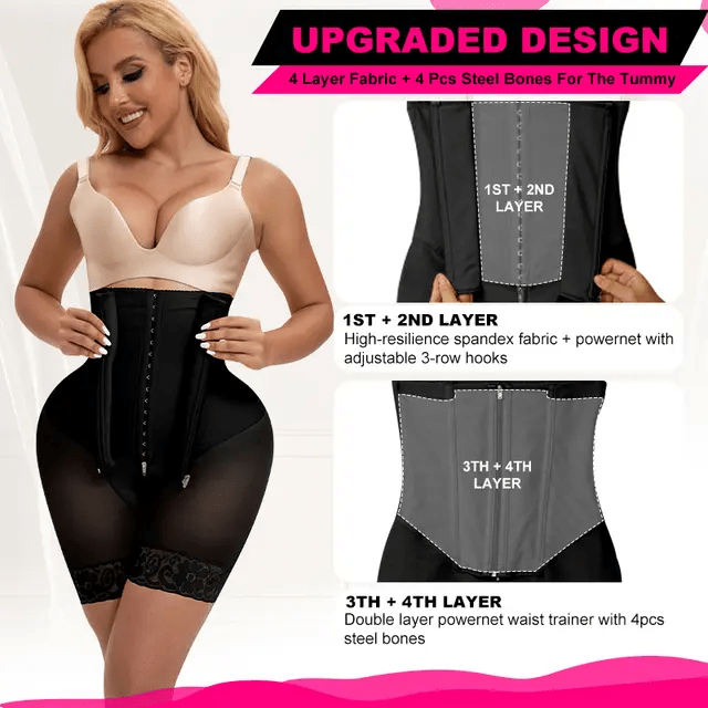 مشدين في واحد نحت وشد اكسترا L image 8