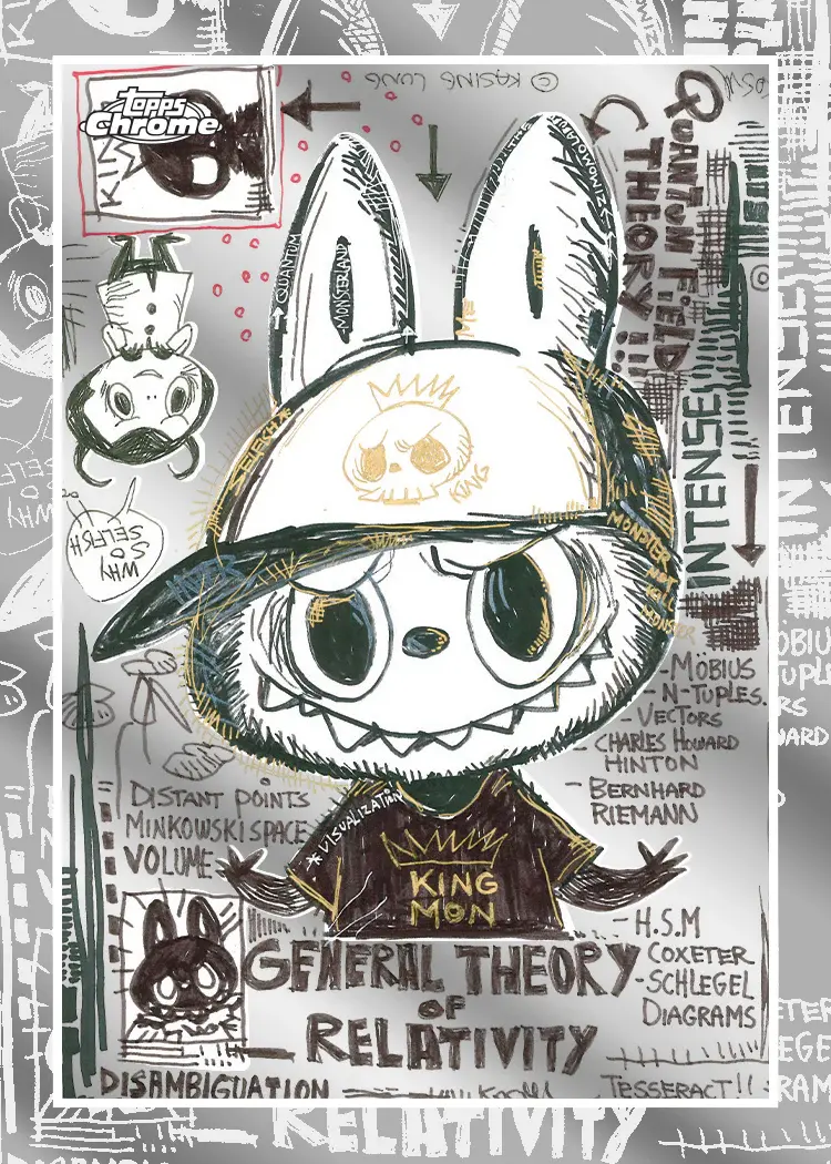 その他 2025 Topps Chrome Labubu 1box 2025 TOPPS LABUBU CHROME THE MONSTERS 10th ANNIVERSARY HOBBY BOX