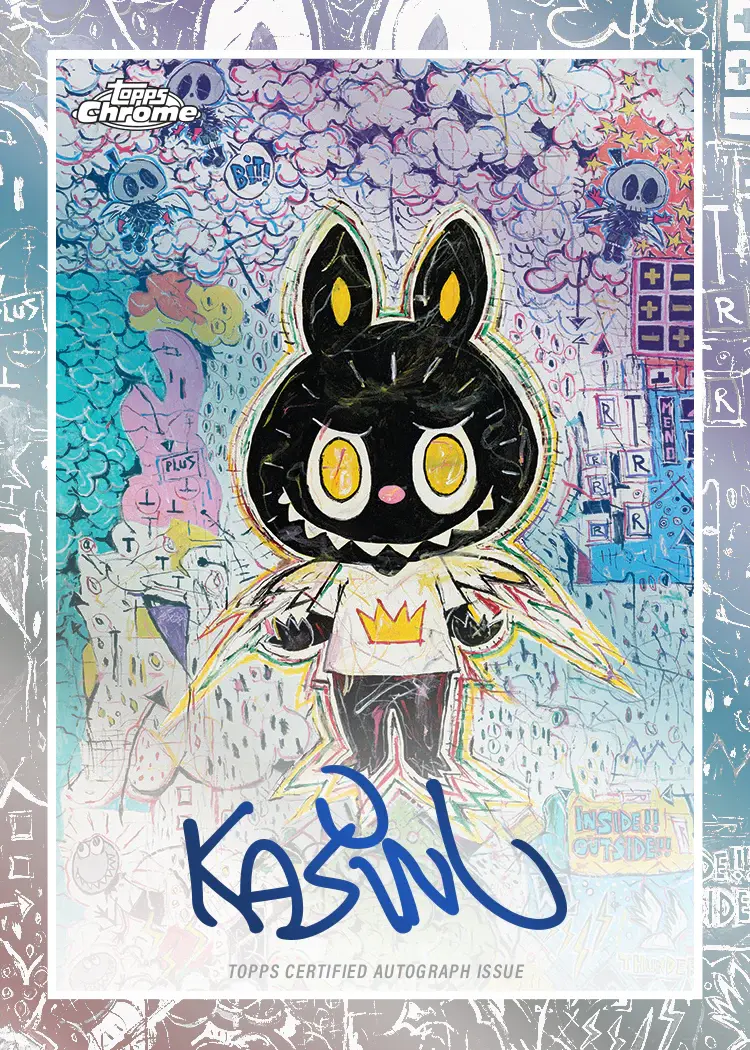 2025 Topps Chrome Labubu 1box① 2025 Topps Chrome Labubu 10th Anniversary Box — Random Card Group