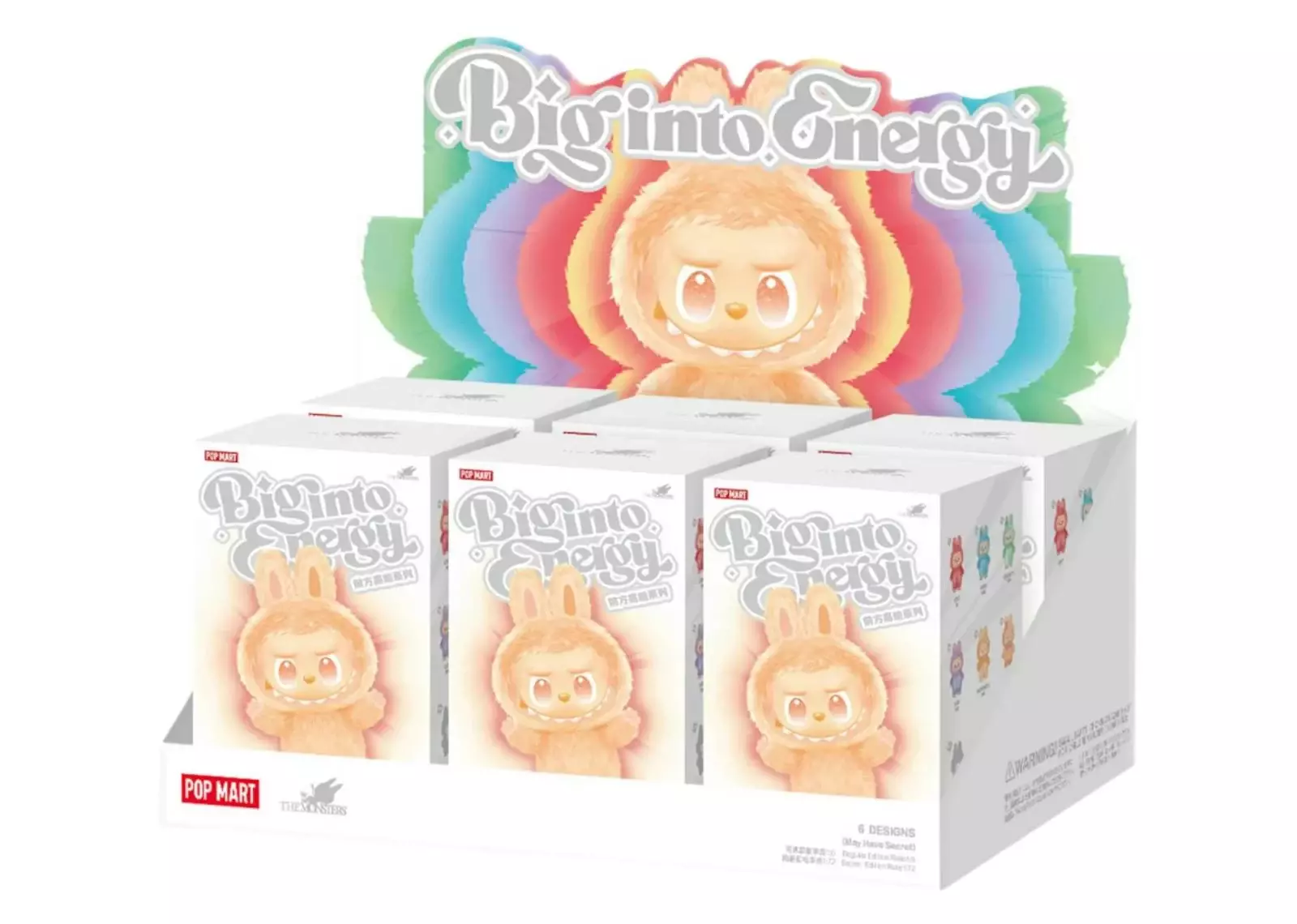 Labubu THE MONSTERS Big into Energy Series-Vinyl Plush Pendant Blind Box  image 1