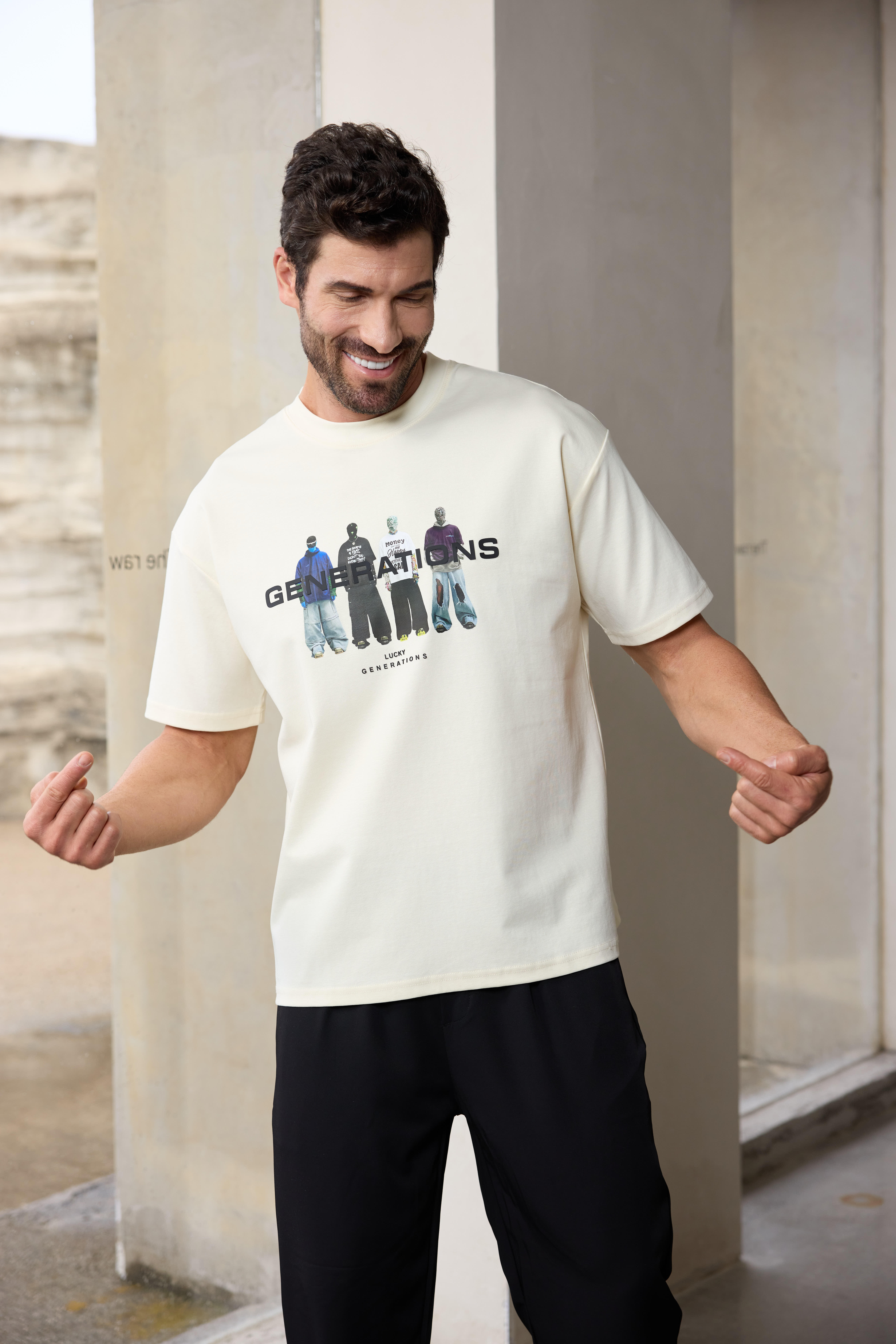 Oversize 201 - Off White - M image 1