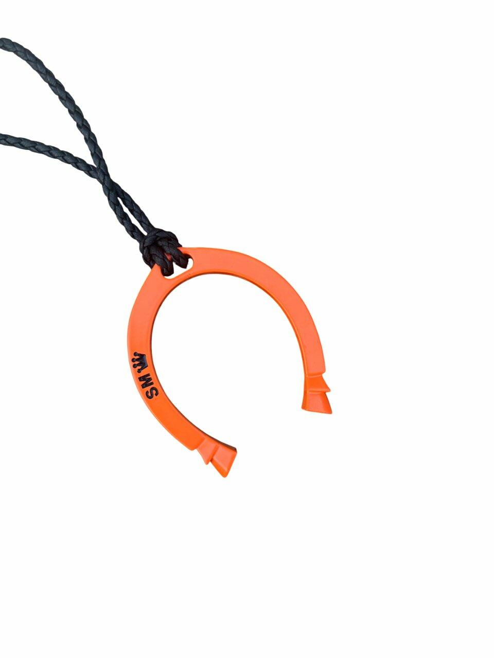 Horseshoe Orange color بدون حفر image 0
