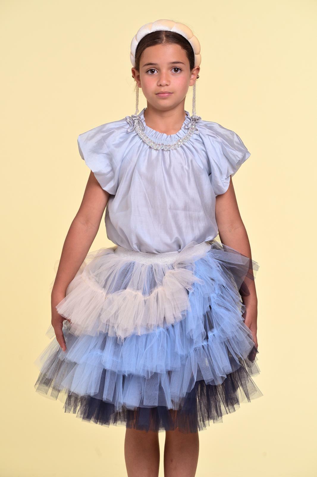 Ada Skirt N25-navy blue-5-6 image 1