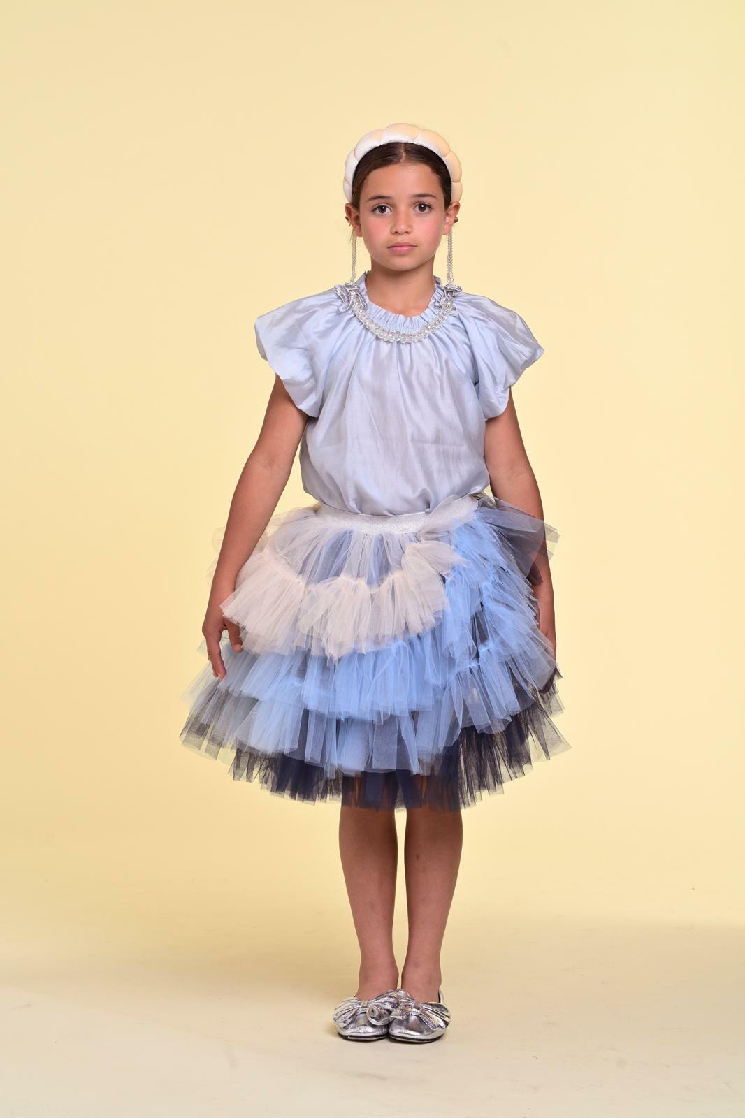 Ada Skirt N25-navy blue-5-6 image 0