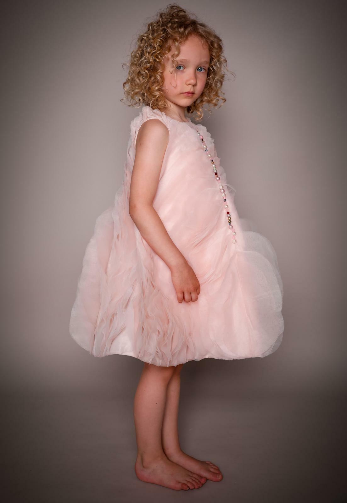 pink ripple dress Ripple Of Times Dress