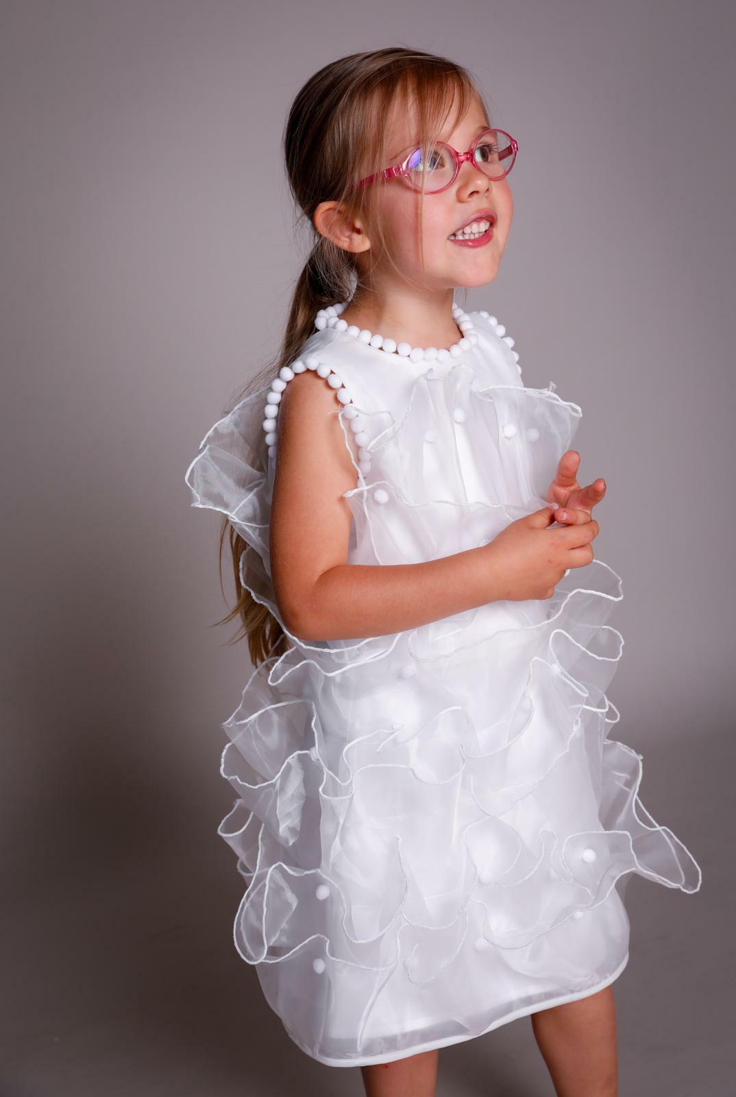 tic tac dress ابيض 1-2 image 2