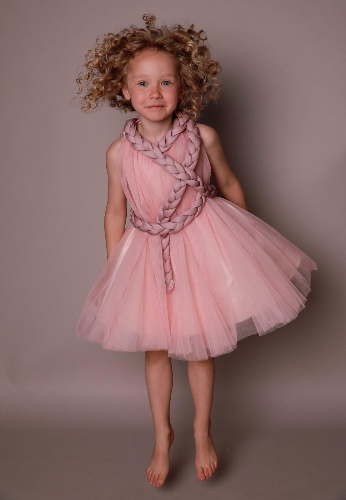 pepe dress وردي 4-6 image 0