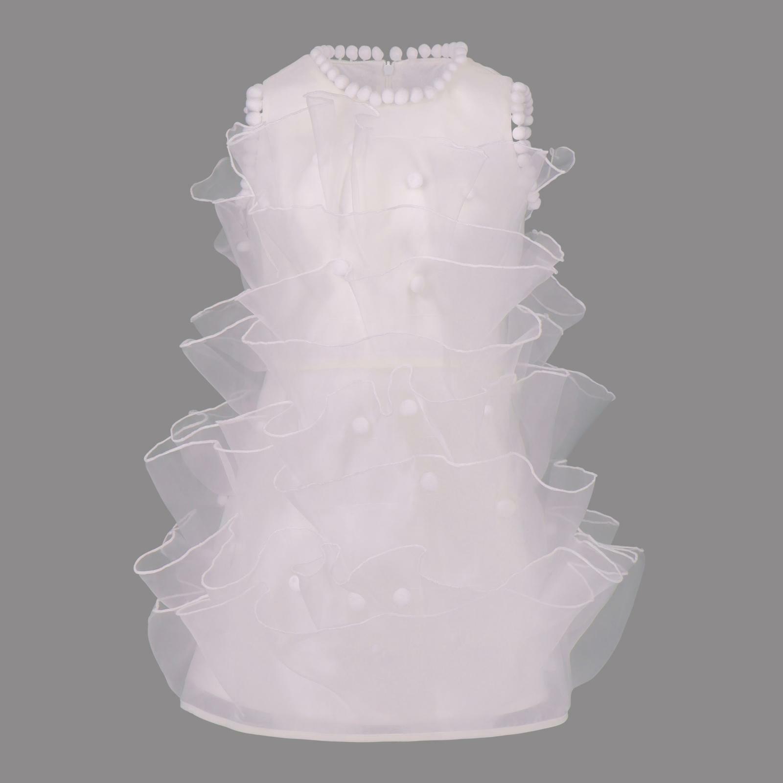 tic tac dress ابيض 1-2 image 3