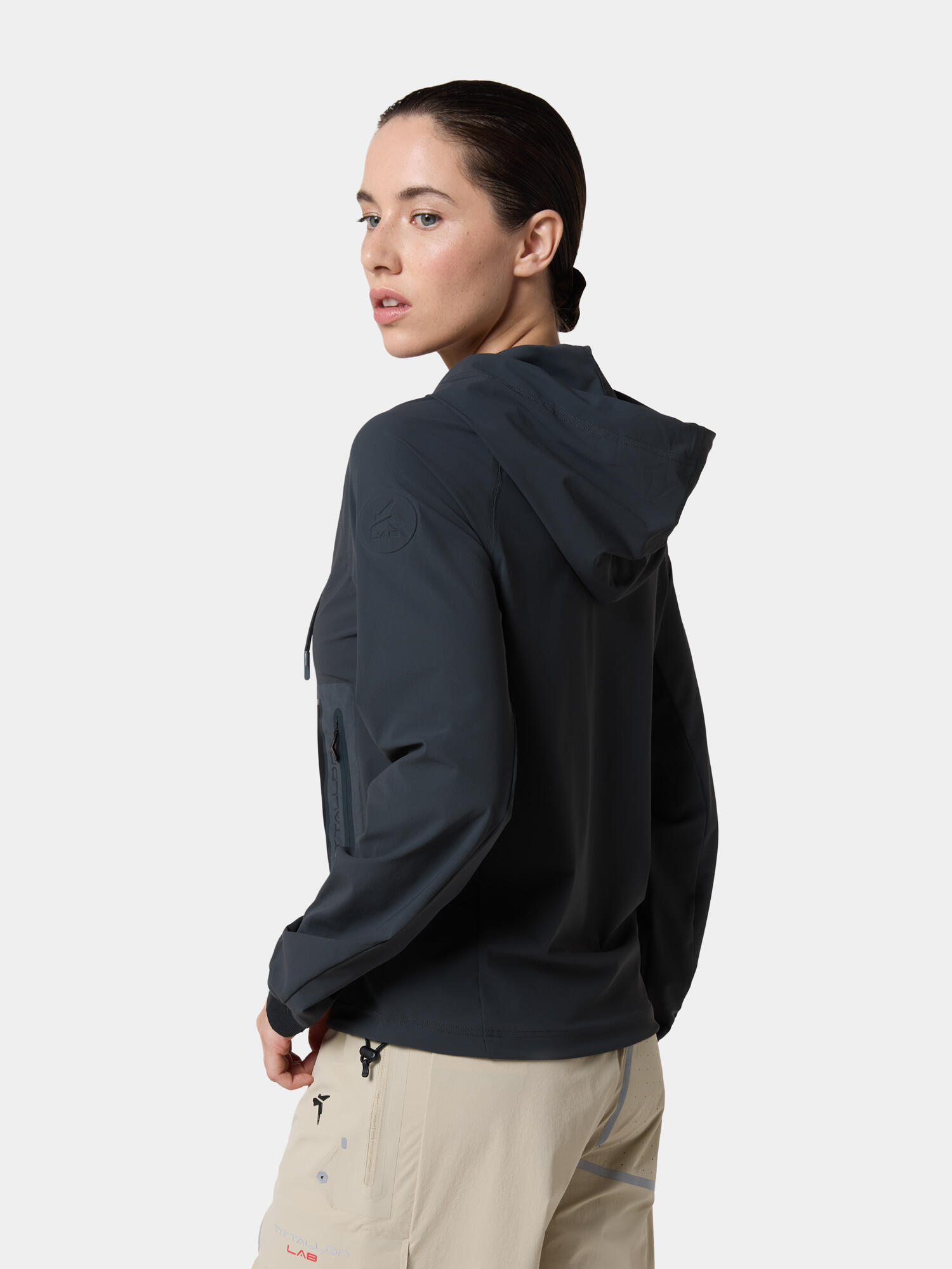 Active Life Knitted Hooded Sport Jacket view 3