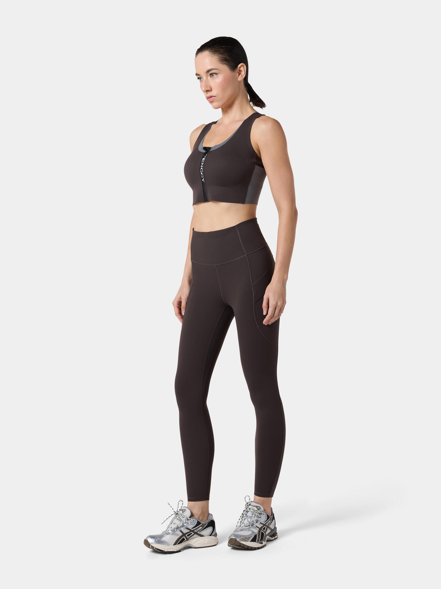 Zippered Sculpt Bra view 3
