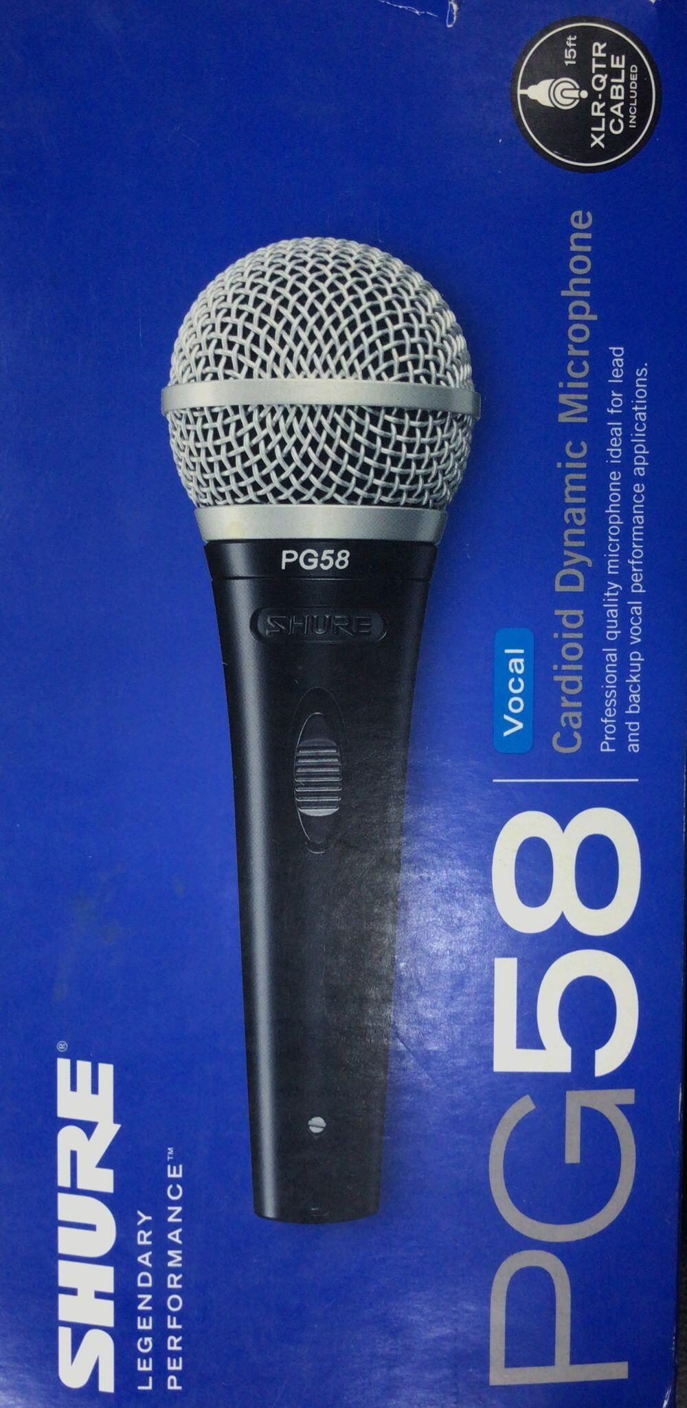 SHURE PG58 مايك شور image 0