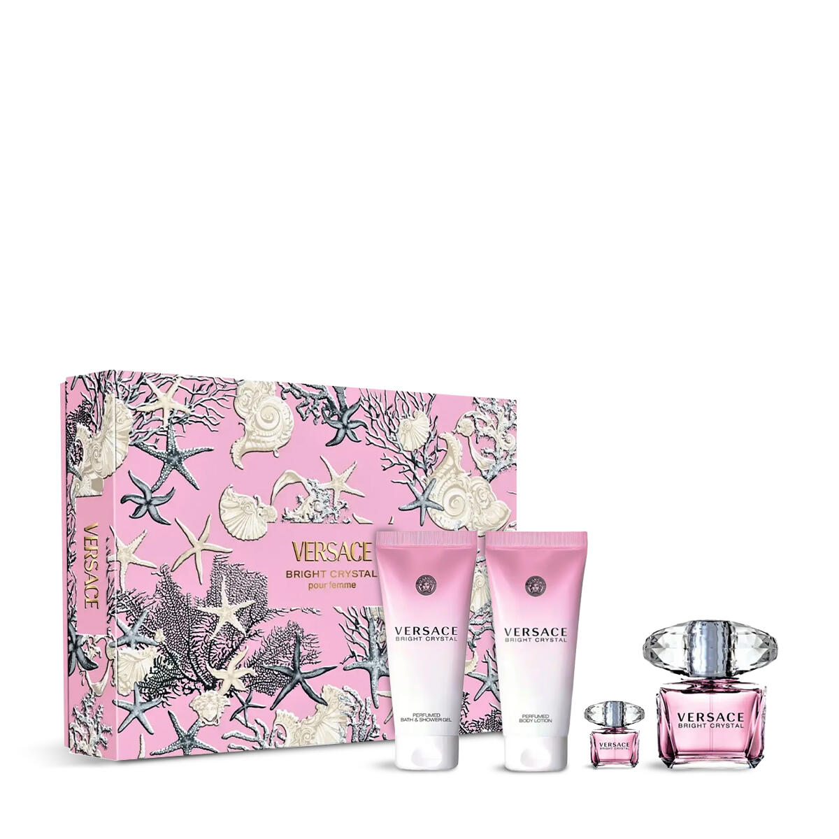برايت كريستال (أو دو تواليت 90ml + جل استحمام 100ml + مرطب الجسم 100ml + أو دو تواليت 5ml) image 1