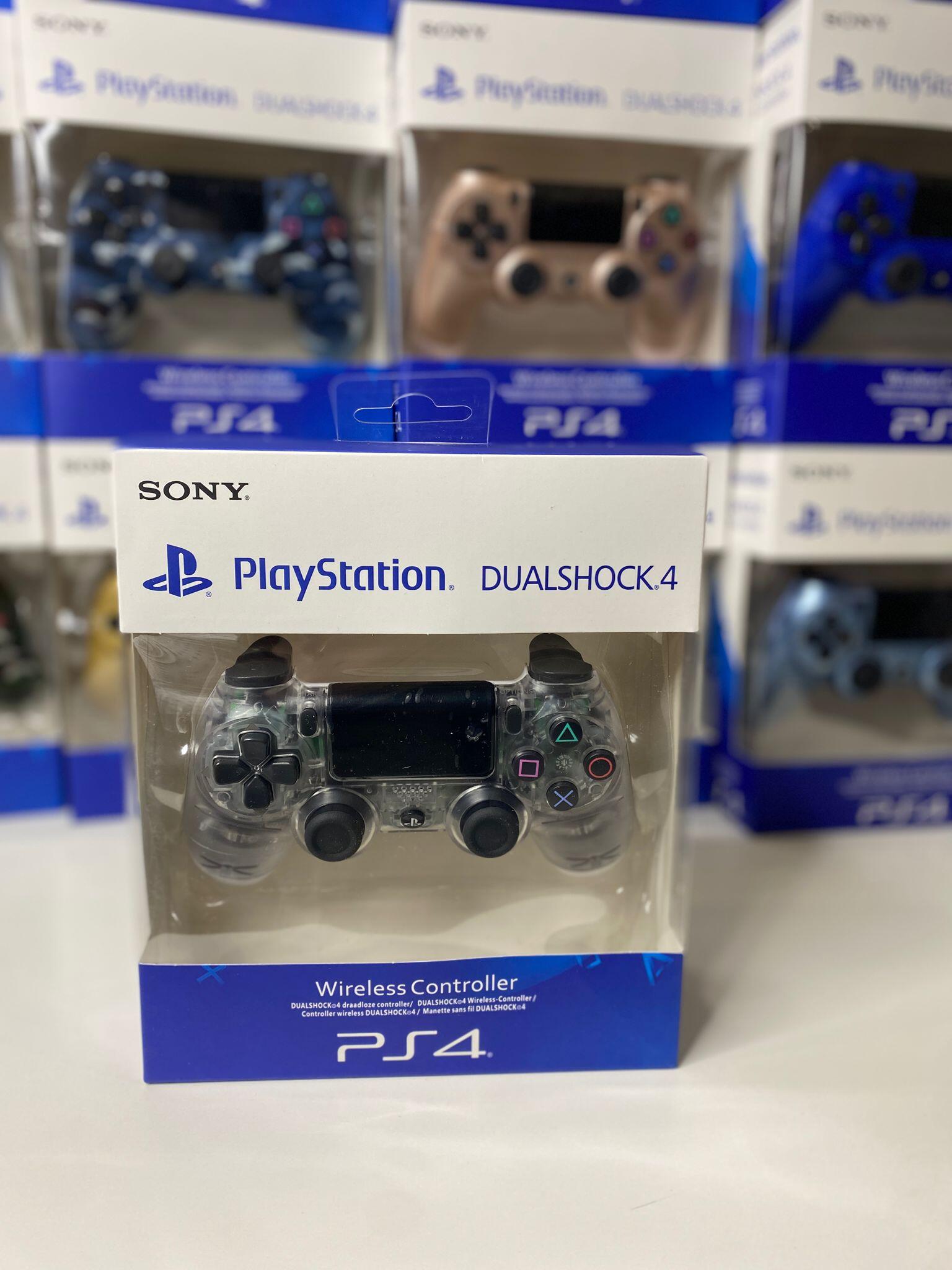 يد تحكم Sony DualShock 4 اللاسلكية (PS4) - شفاف  image 0